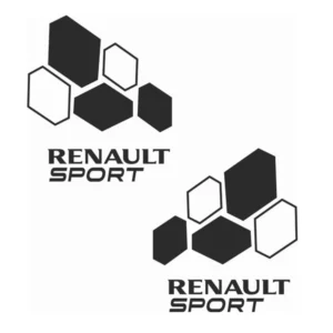 sticker renault set fahuri renault sport