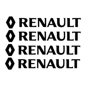 sticker renault set manere