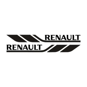 sticker renault set oglinzi