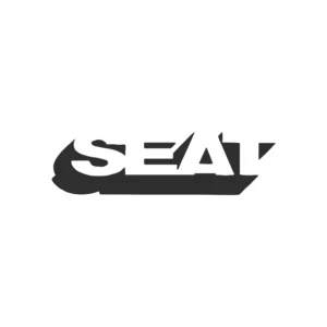 sticker seat 3d logo