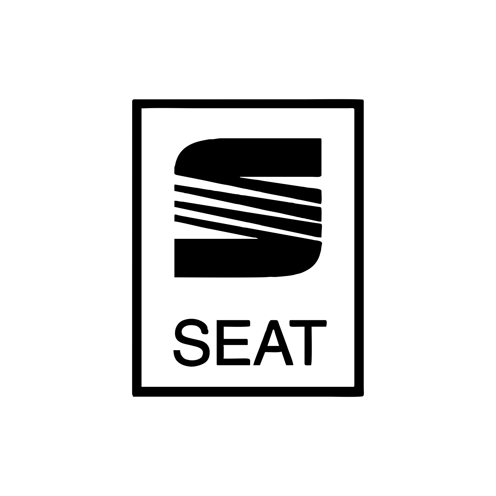 sticker seat logo 2