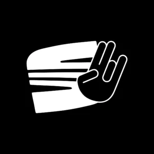 sticker seat stinky pinky negru