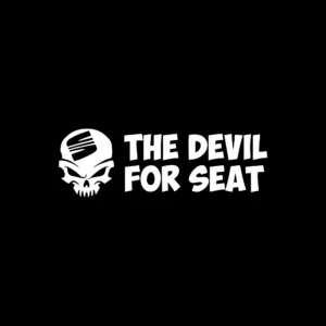 sticker seat the devil negru