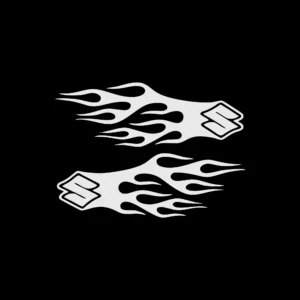 sticker seat tribal set negru